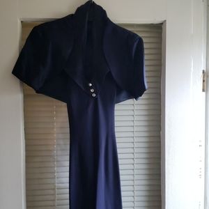 Navy Blue Dress